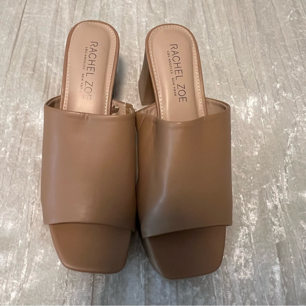 Rachel Zoe Cupid Nude Platforms